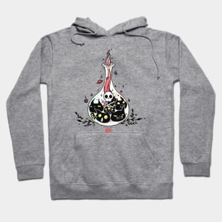Cute Magic Potion Bottle Full Of Black Cats Hoodie